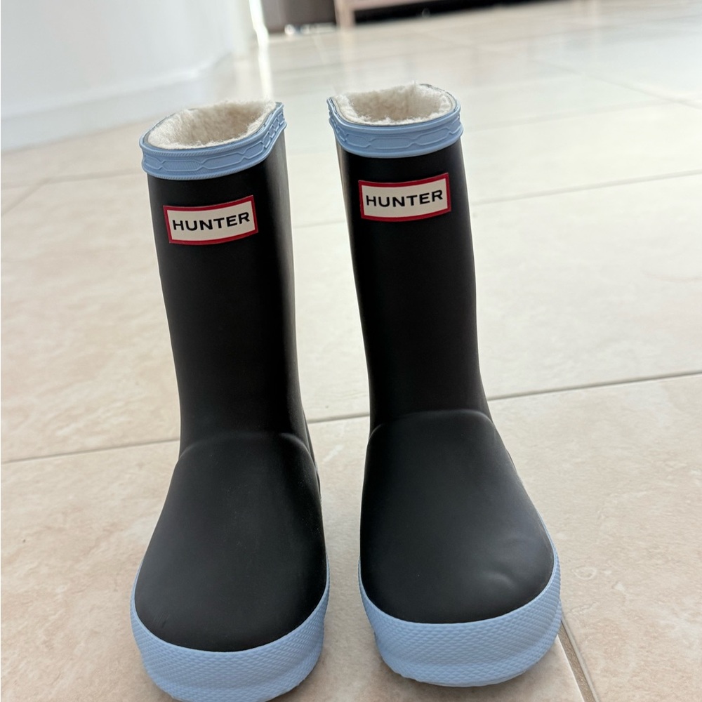 Hunter Light Blue Sole Detail